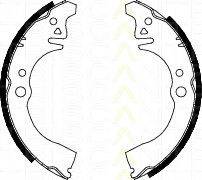 TRISCAN 810041612 Комплект тормозных колодок