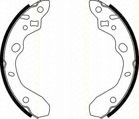 TRISCAN 810050611 Комплект тормозных колодок