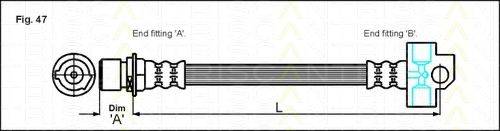 TRISCAN 815016215 Тормозной шланг