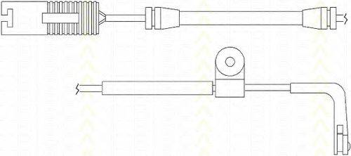 TRISCAN 811511015 Сигнализатор, износ тормозных колодок