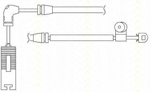 TRISCAN 811511030 Сигнализатор, износ тормозных колодок