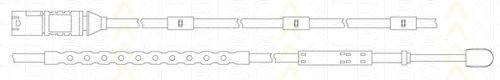 TRISCAN 811511064 Сигнализатор, износ тормозных колодок