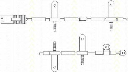 TRISCAN 811517004 Сигнализатор, износ тормозных колодок