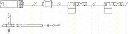 TRISCAN 811517018 Сигнализатор, износ тормозных колодок