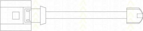 TRISCAN 811529012 Сигнализатор, износ тормозных колодок