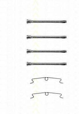 TRISCAN 8105101557 Комплектующие, колодки дискового тормоза