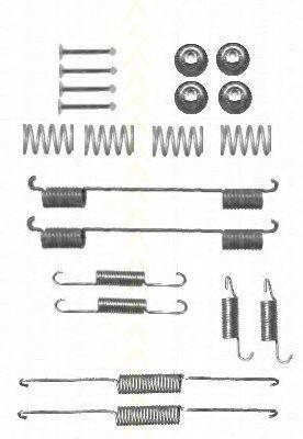 TRISCAN 8105102604 Комплектующие, тормозная колодка