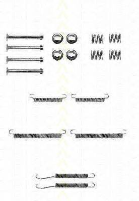 TRISCAN 8105102608 Комплектующие, стояночная тормозная система