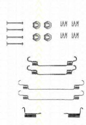 TRISCAN 8105142560 Комплектующие, тормозная колодка