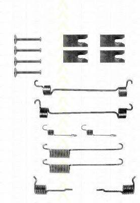 TRISCAN 8105162585 Комплектующие, тормозная колодка