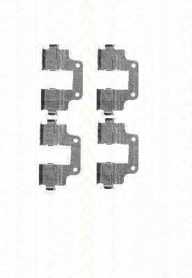 TRISCAN 8105171599 Комплектующие, колодки дискового тормоза