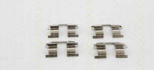 TRISCAN 8105181011 Комплектующие, колодки дискового тормоза