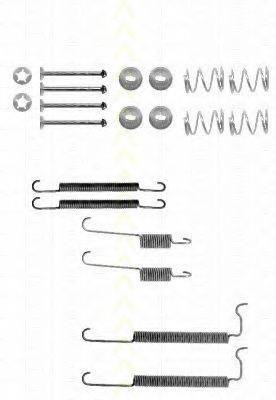 TRISCAN 8105242567 Комплектующие, тормозная колодка
