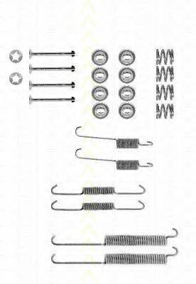TRISCAN 8105272532 Комплектующие, тормозная колодка