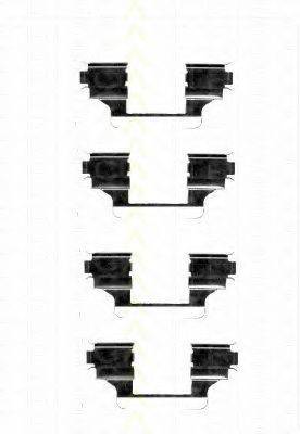 TRISCAN 8105281594 Комплектующие, колодки дискового тормоза