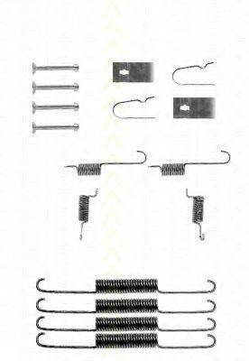 TRISCAN 8105502533 Комплектующие, тормозная колодка