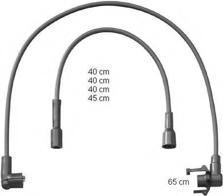 BERU PRO1391 Комплект проводов зажигания
