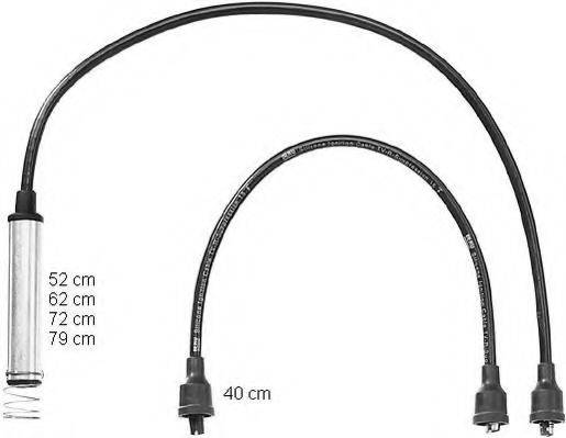 BERU ZEF1090 Комплект проводов зажигания