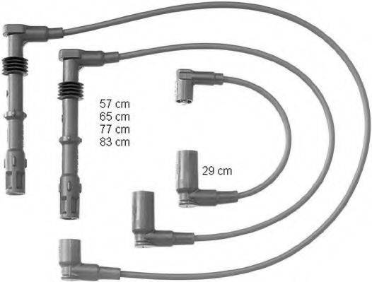 BERU ZEF1171 Комплект проводов зажигания
