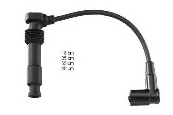 BERU ZEF1509 Комплект проводов зажигания