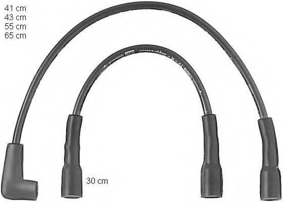 BERU ZEF573 Комплект проводов зажигания