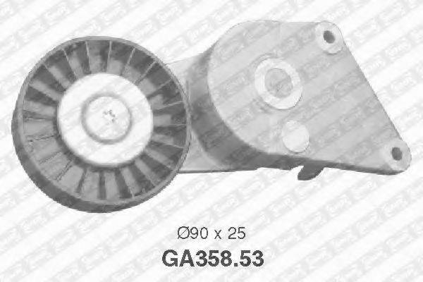 SNR GA35853 Натяжной ролик, поликлиновой  ремень