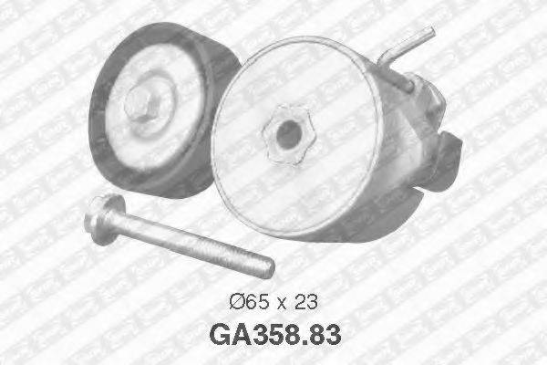 SNR GA35883 Натяжной ролик, поликлиновой  ремень