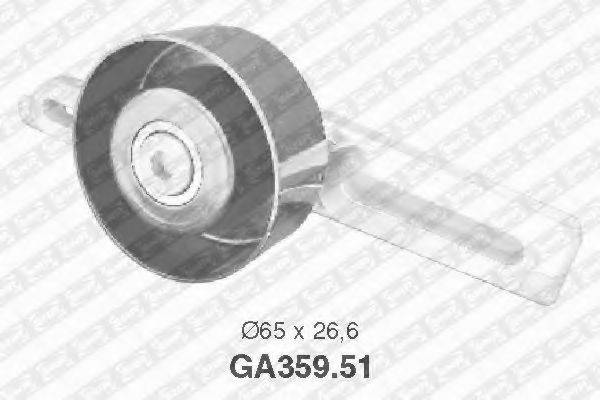 SNR GA35951 Натяжной ролик, поликлиновой  ремень