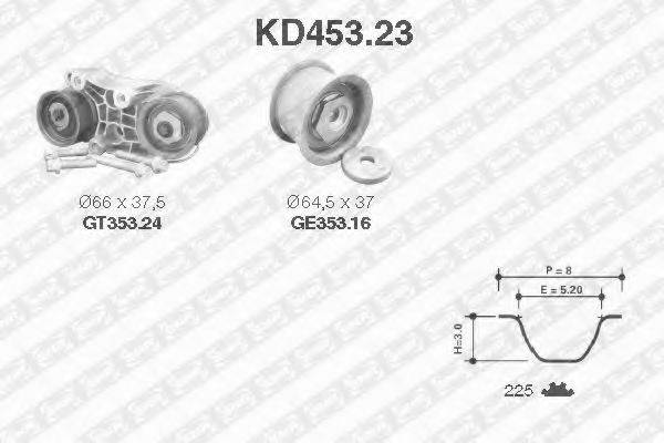 SNR KD45323 Комплект ремня ГРМ