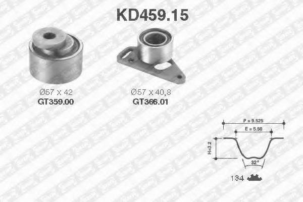 SNR KD45915 Комплект ремня ГРМ