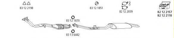 HJS BMW34 Система выпуска ОГ