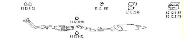 HJS BMW54 Система выпуска ОГ