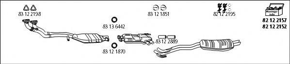 HJS BMW220 Система выпуска ОГ