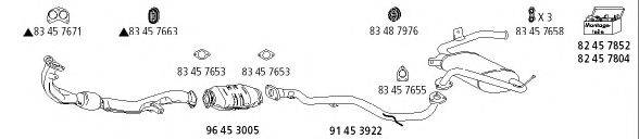 HJS MI29 Система выпуска ОГ