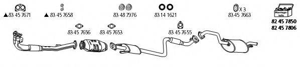 HJS MI66 Система выпуска ОГ