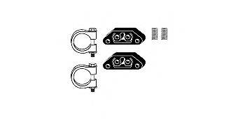 HJS 82234082 Монтажный комплект, система выпуска