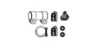 HJS 82234354 Монтажный комплект, система выпуска