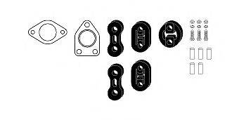 HJS 82457820 Монтажный комплект, система выпуска