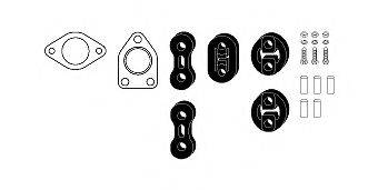 HJS 82457837 Монтажный комплект, система выпуска