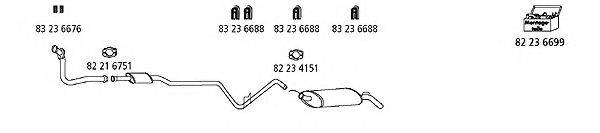 HJS RE12 Система выпуска ОГ