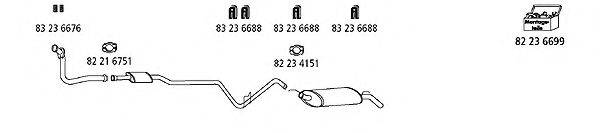 HJS RE13 Система выпуска ОГ