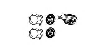 HJS 82323564 Монтажный комплект, система выпуска