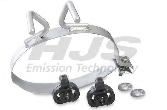 HJS 82236570 Кронштейн, глушитель
