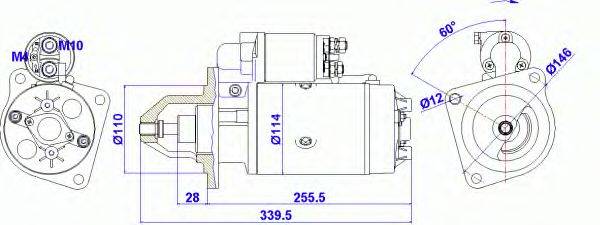 DELCO REMY 19024273 Стартер