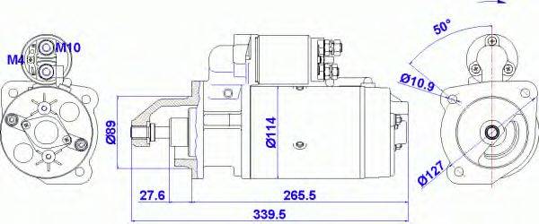 DELCO REMY 19024234 Стартер