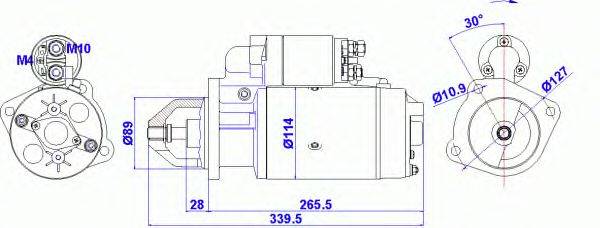 DELCO REMY 19024264 Стартер