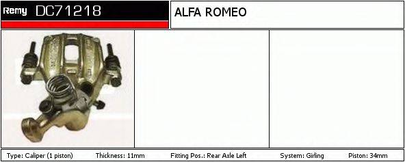 DELCO REMY DC71218 Тормозной суппорт