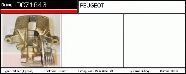 DELCO REMY DC71846 Тормозной суппорт