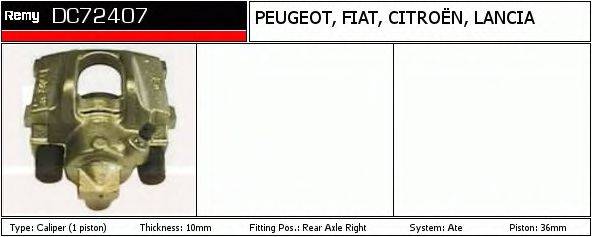 DELCO REMY DC72407 Тормозной суппорт