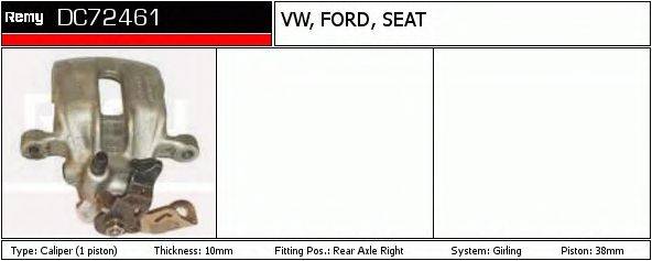DELCO REMY DC72461 Тормозной суппорт